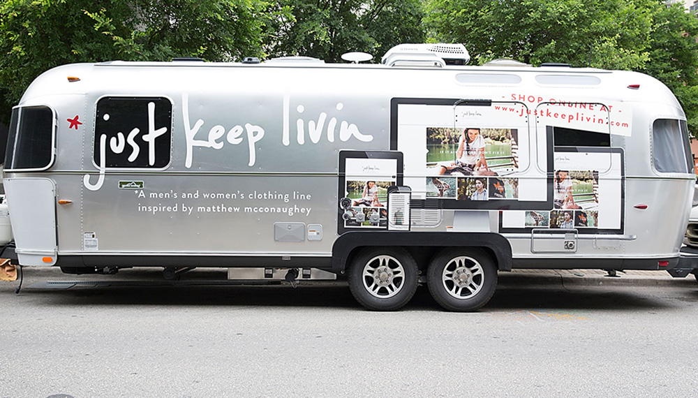 Airstream brand wrap project